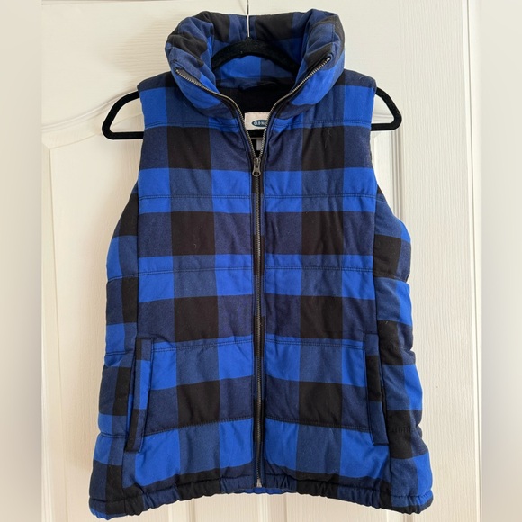 Old Navy Jackets & Blazers - Plaid winter vest